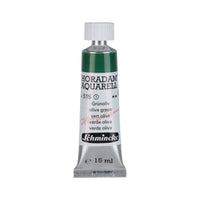 Schmincke Horadam colore ad acquerello in tubetto da 15 ml - Onetz – 515 Verde oliva