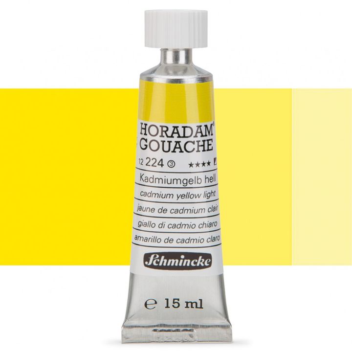 Vernici professionali Horadam Gouache – 224 Cadmium Yellow Light