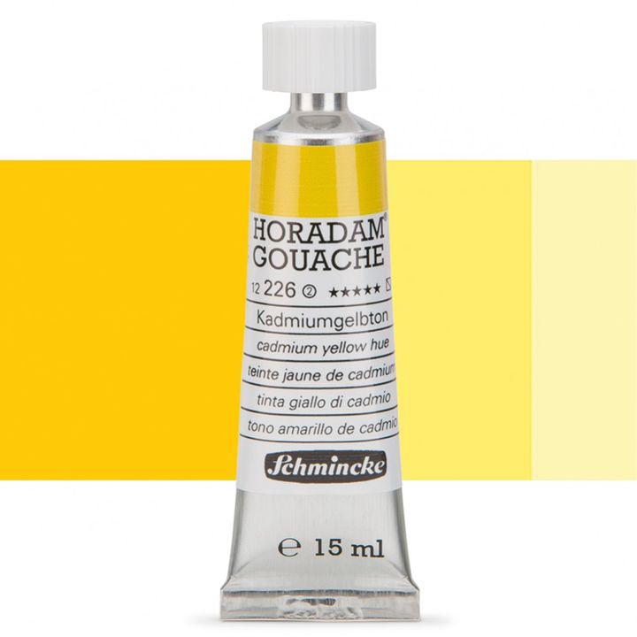 Vernici professionali Horadam Gouache – 226 Cadmium Yellow Hue