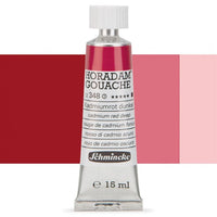 Vernici professionali Horadam Gouache – 348 Cadmium Red Deep