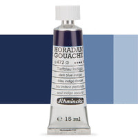 Vernici professionali Horadam Gouache – 472 Dark Blue Indigo