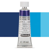 Vernici professionali Horadam Gouache – 474 Helio Blue