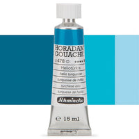Vernici professionali Horadam Gouache – 478 Helio Turquoise