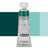 Vernici professionali Horadam Gouache – 520 Helio Green Bluish