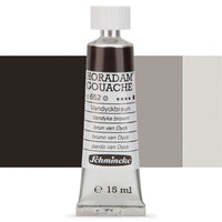 Vernici professionali Horadam Gouache – 652 Vandyke Brown
