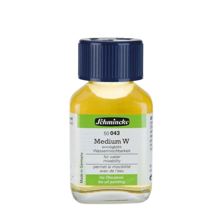 Schmincke Medium W per miscelare colori ad olio con acqua | vari volumi — immagine 2
