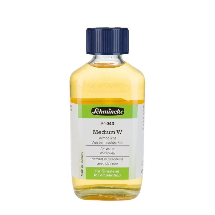 Schmincke Medium W per miscelare colori ad olio con acqua | vari volumi — immagine 3