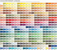 Pastello morbido Schmincke FINEST EXTRA-SOFT – Serie 1 – cartella colori – tutte le 400 tonalità
