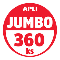 Scovolini modellabili APLI Jumbo pack – 360 pz, colori assortiti