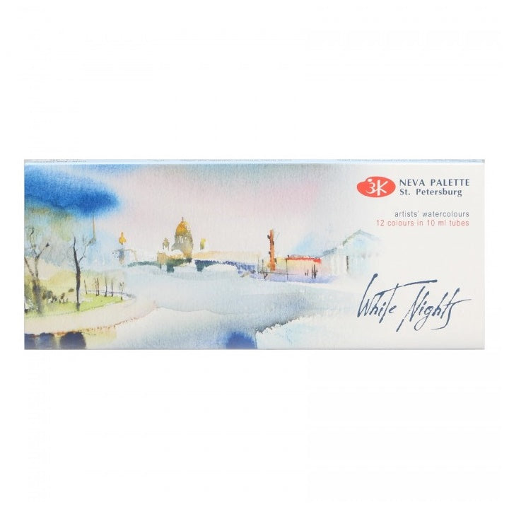 Set acquerelli White Nights in tubo - 12x10 ml