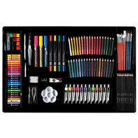 Set artistico Daler-Rowney con tela e cavalletto | 215 pezzi
