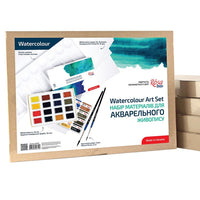 Set artistico per acquerello ROSA STUDIO completo