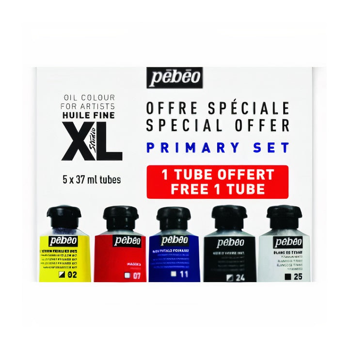 Set base con pittura ad olio Pebeo Studio XL 5 pezzi