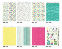 Set di carte per scrapbooking Floral garden 21 x 29.7 cm — immagine 1