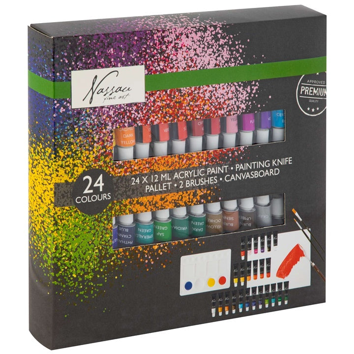 Set di colori acrilici Nassau Fine Art 29 pz — immagine 6