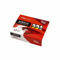 Colori acrilici ROSA STUDIO, set da 12 tubetti da 20 ml