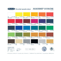 Set di colori a guazzo Schmincke AKADEMIE 10 x 60 ml — immagine 2
