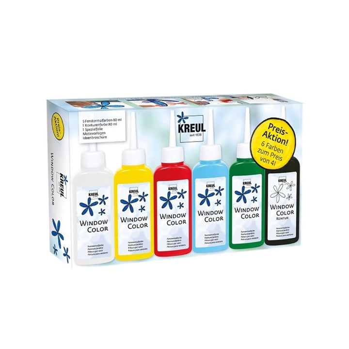 Set colori per vetro KREUL