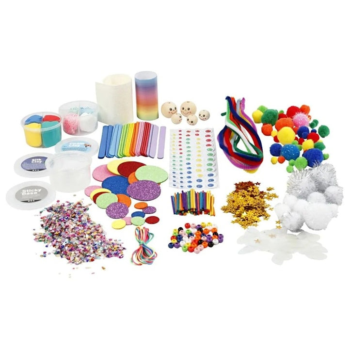 Set creativo arcobaleno - Mix di materiali