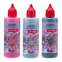 Set creativo Art Creation Blob Paint rosa 3 x 80 ml