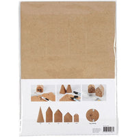 Set creativo di carta Case e alberi — immagine 2