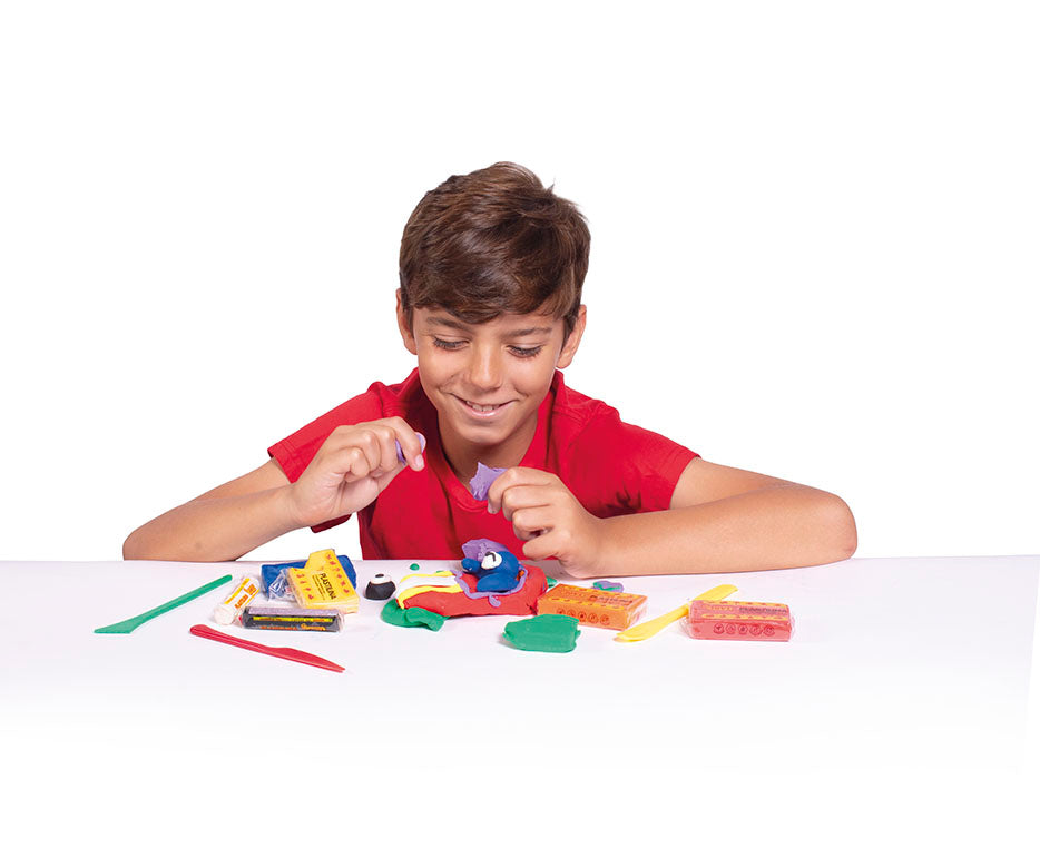 Set creativo di modellazione JOVI Tech Crazy Cars Corsa 14 pz