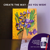 Set creativo OKTO 3D "Iris" 30 x 40 cm