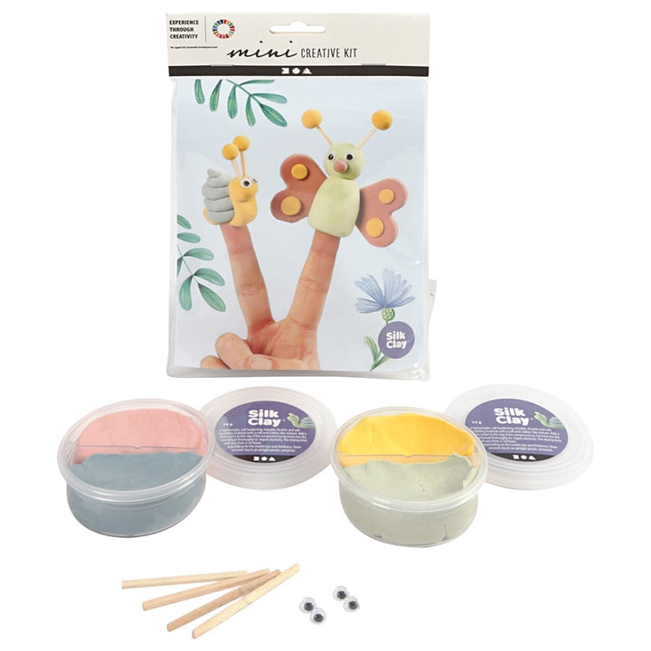 Set creativo per bambini Finger dolls