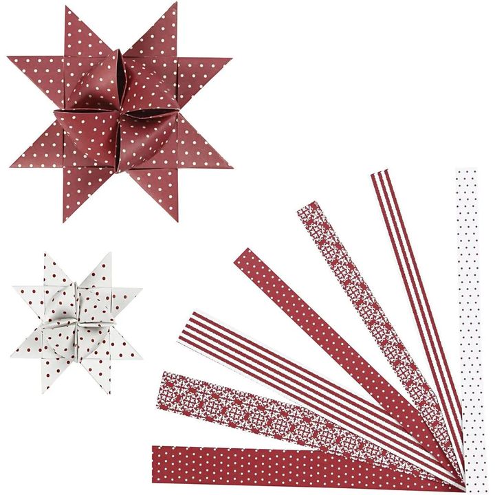 Set per la creazione di stelle 3D di carta — immagine 1