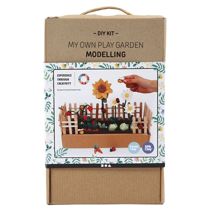Set da modellare fai da te - giardino