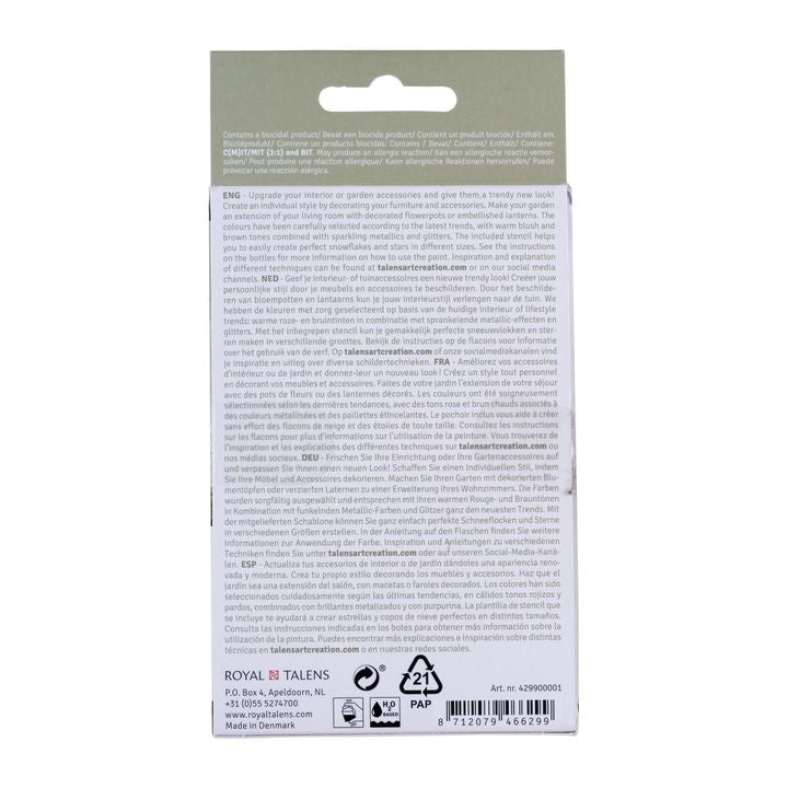 Set decorativo Art Creation per interni ed esterni