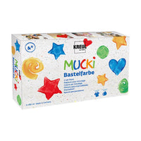 Set dei hobby colori per I bambini MUCKI 6 x 80 ml