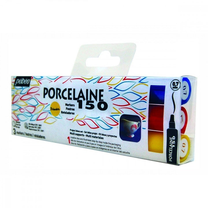 Set di 3 pennarelli in porcellana porcelaine 150 - Primary fine