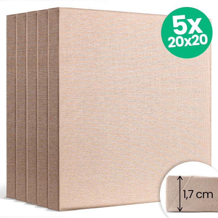 Set di 5 tele per pittura NATURA ECO
