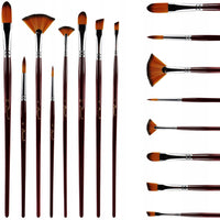 Set di 8 pennelli Phoenix