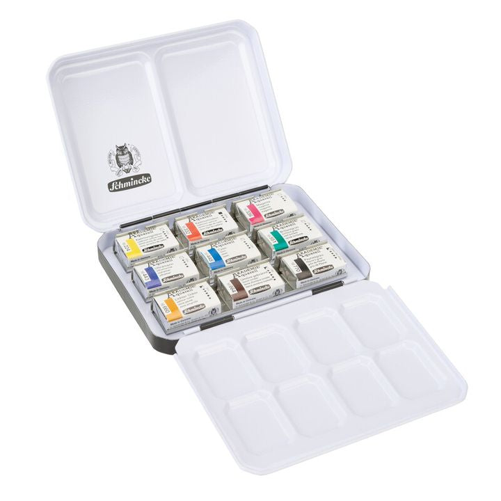 Set di acquerelli Schmincke Akademie, 9 pezzi