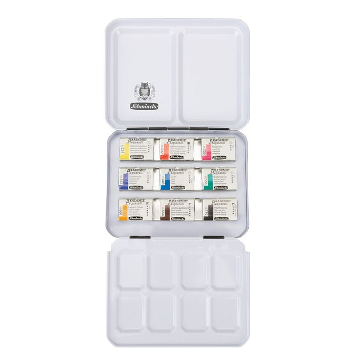 Set di acquerelli Schmincke Akademie, 9 pezzi