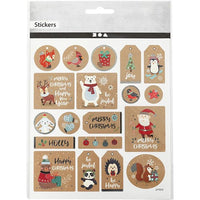 Set di adesivi natalizi 19 pz — immagine 1