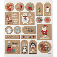 Set di adesivi natalizi 19 pz — immagine 2