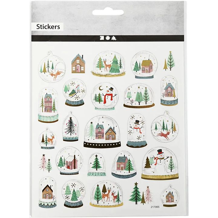 Set di adesivi natalizi 25 pz — immagine 1