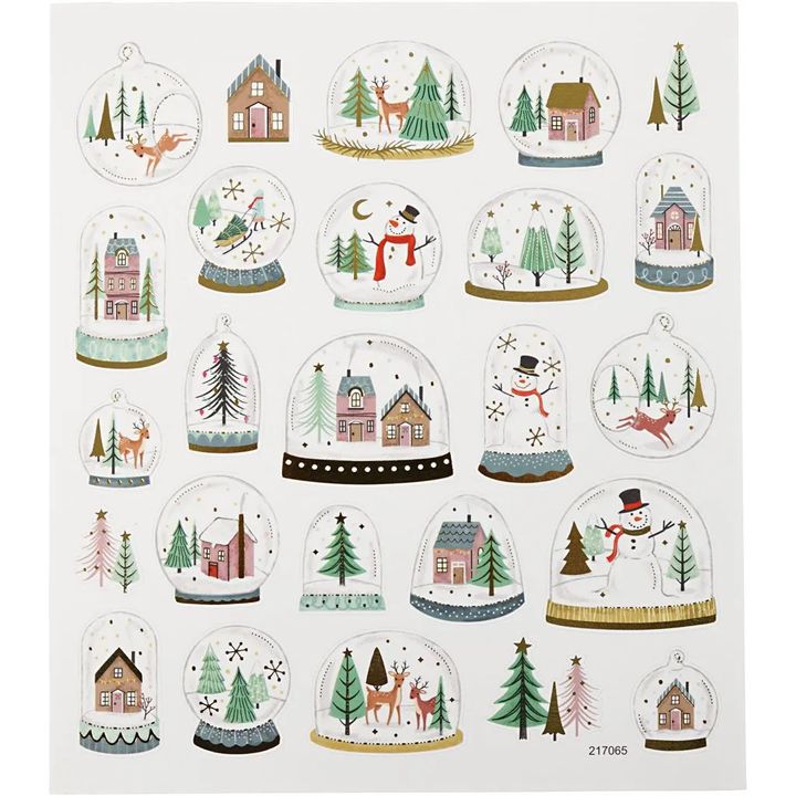 Set di adesivi natalizi 25 pz — immagine 2