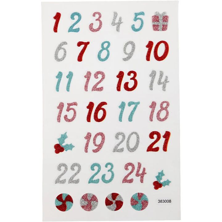 Set di adesivi natalizi 31 pz — immagine 2