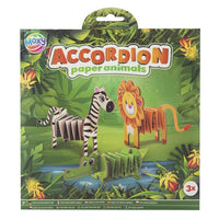 Set di animali safari di carta fai da te