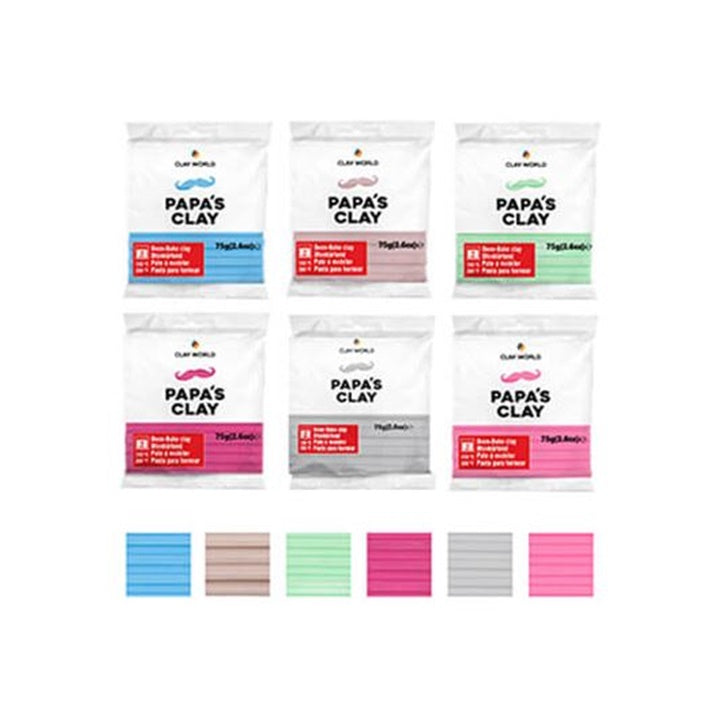 Set di argille polimeriche Papa's Clay Pastel