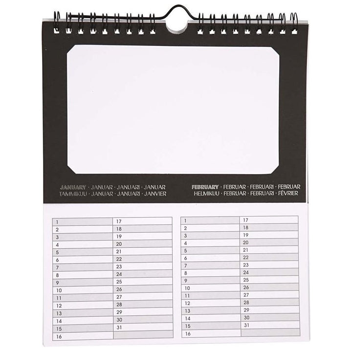 Set di calendari creativi - 5 pezzi