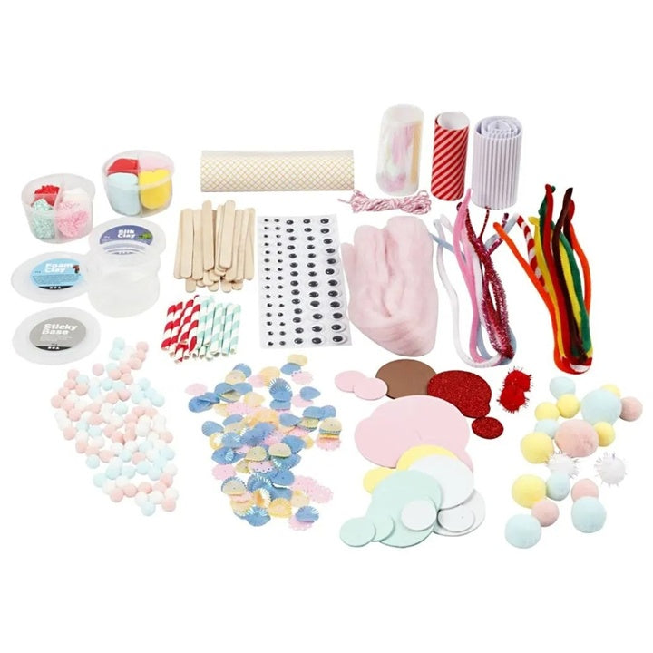 Set di caramelle creative - Mix di materiali