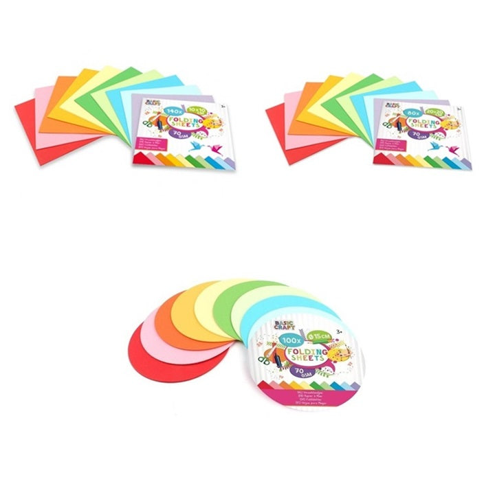 Set di carta colorata: scegli una dimensione | misure diverse
