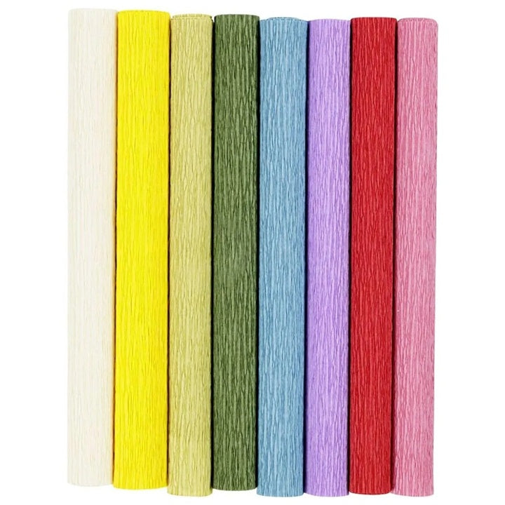 Set di carta crespa | Vari colori — immagine 1