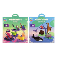 Set di carta per origami – Animali