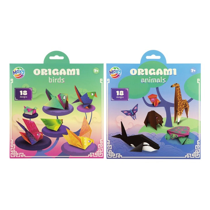 Set di carta per origami – Animali